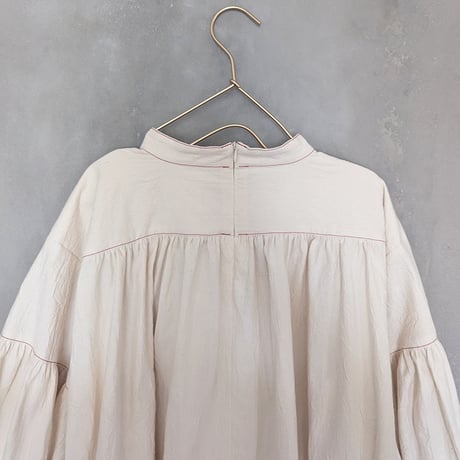 NEIGHBOR’S TEA TOWEL DRESS - OFF WHITE