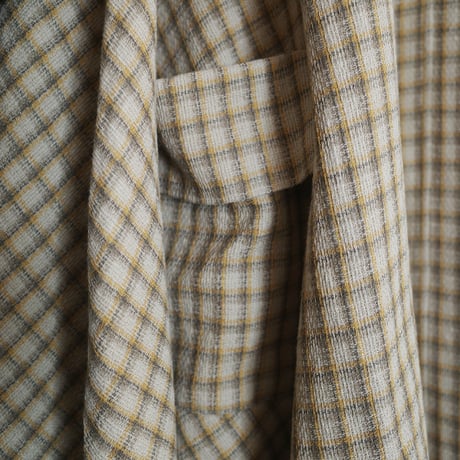 ON/OFF CHECK 182 DRESS - BEIGE QUEEN
