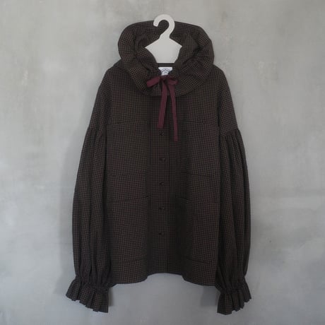 Long Way Home Blouse Jacket - forest check