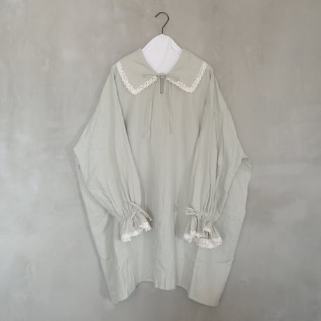 "DREAMER" kumori  mini dress - mint water