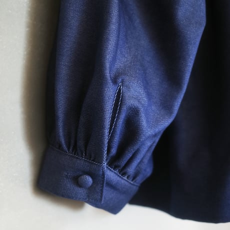 “Zephyrus” first breath  blouse jacket - navy