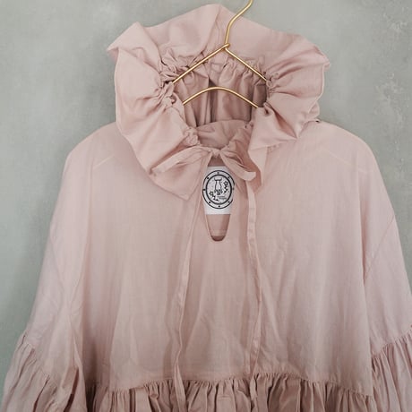 CANDY SLEEVE ANORAK？ DRESS - PINK