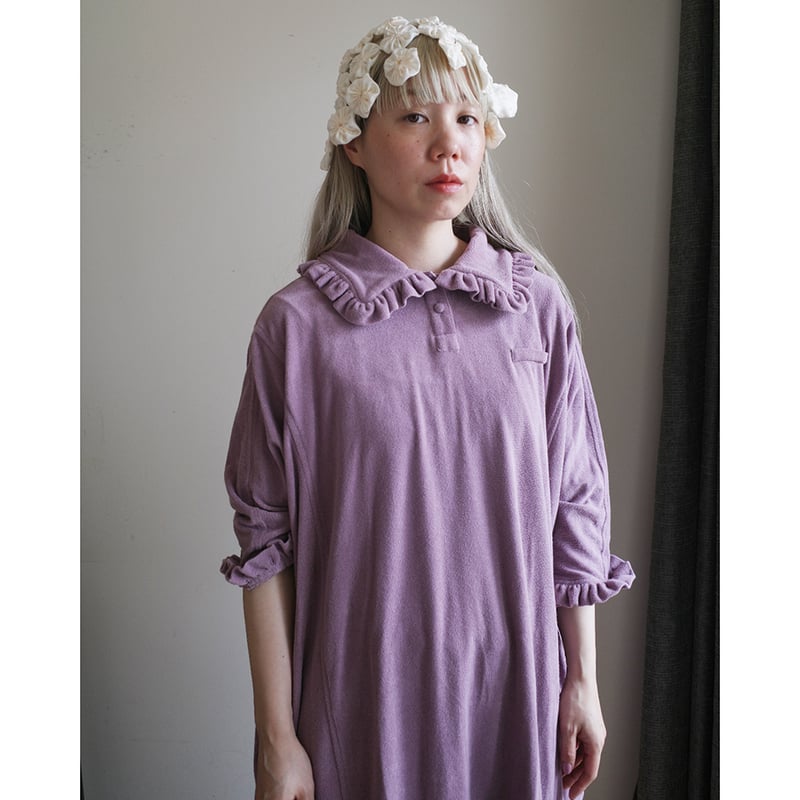 BATH TOWEL SET DRESS - PURPLE | madder madder
