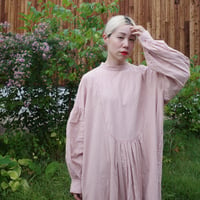 NEIGHBOR’S TEA TOWEL DRESS - PINK