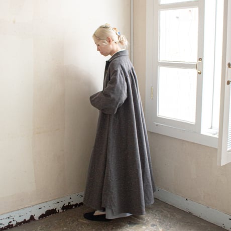 BIG BAAANG! WOOL COTTON  COAT DRESS