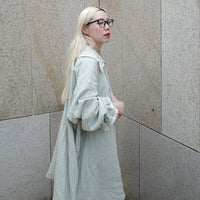 "DREAMER" kumori  mini dress - mint water