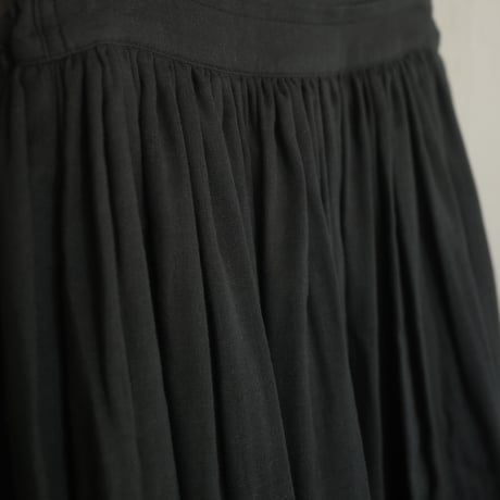 HARVEST FESTIVAL SKIRT - black hole