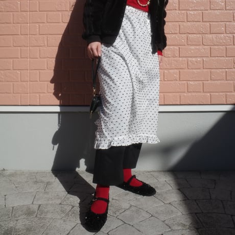 Tang Yuan Parlor's APRON - mochi2 white