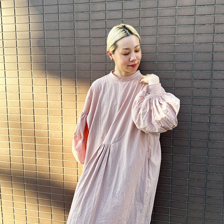 NEIGHBOR’S TEA TOWEL DRESS - PINK