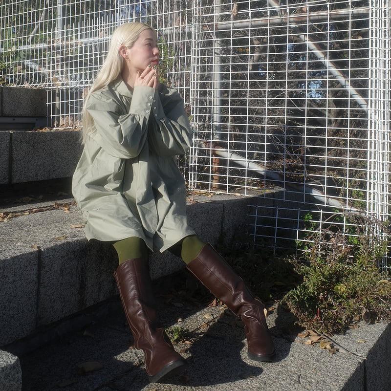 【新品未使用】maddermadder MM DEPARTMENT DRESS MM DEPARTMENT STORE UNIFORM MINI DRESS - RF -