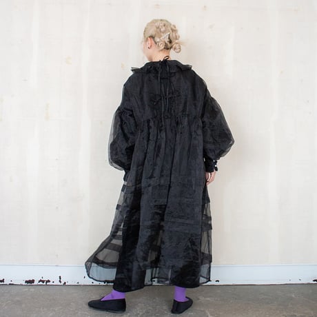 DOLL ORGANZA TUCK DRESS
