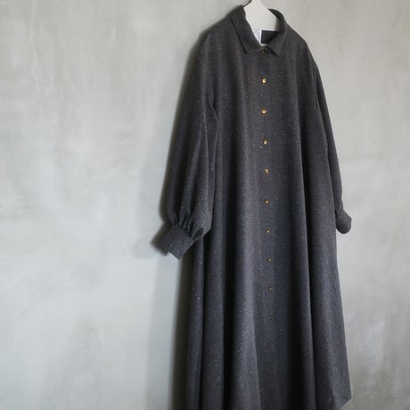 BIG BAAANG! WOOL COTTON  COAT DRESS