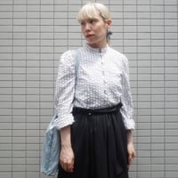 PARASOL STRIPES BLOUSE JACKET - cloudy gray