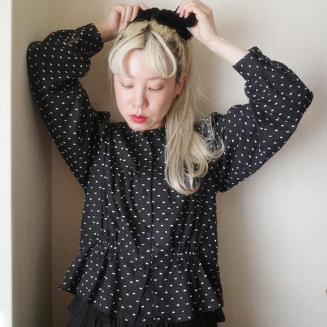 Tang Yuan Parlor's BLOUSE - toro2 black