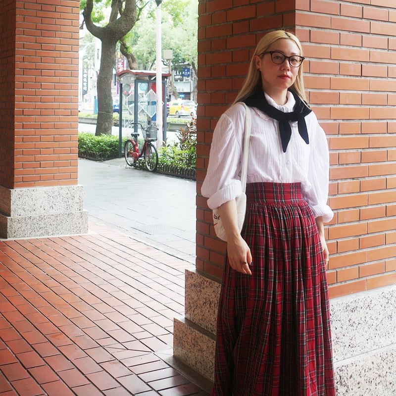 GO GO VINTAGE! BLOUSE - WHITE | madder madder
