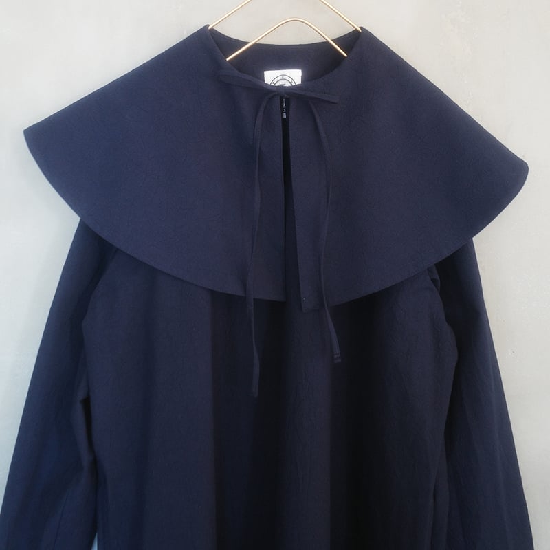 First Quarter MOON DRESS - NAVY | madder madder