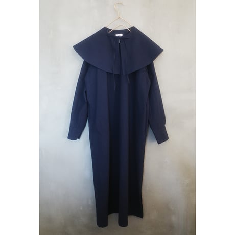 First Quarter MOON DRESS - NAVY
