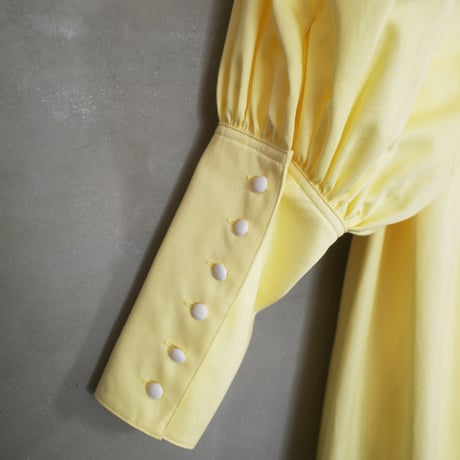“BOUQUET” lots of little happiness DRESS - YELLOW