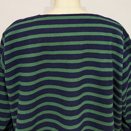 grandpappy's basque shirt - green & navy