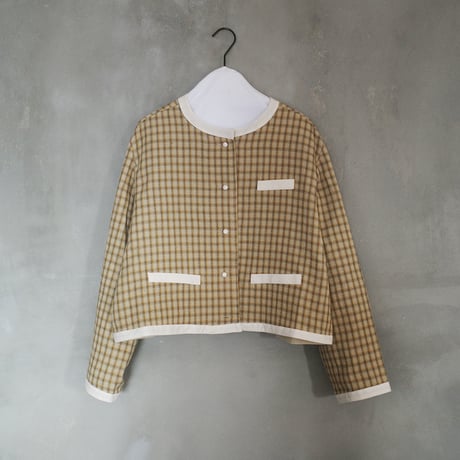 ON/OFF 182 BLOUSE JACKET - BEIGE QUEEN