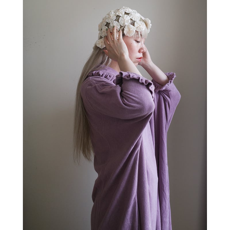 BATH TOWEL SET DRESS - PURPLE | madder madder