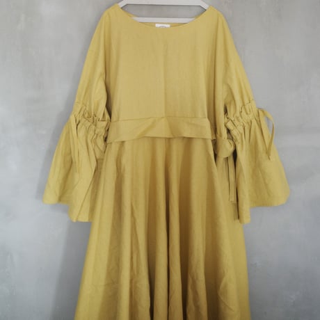 YO-JO- DRESS - TURMERIC -