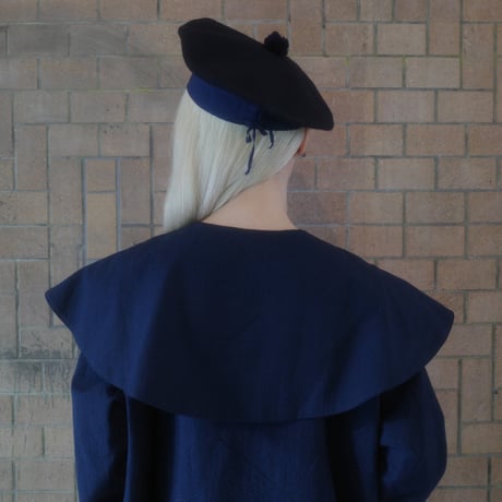 First Quarter MOON DRESS - NAVY