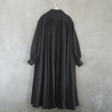 BIG BAAANG! WOOL COTTON  COAT DRESS