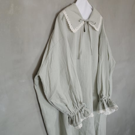 "DREAMER" kumori  mini dress - mint water