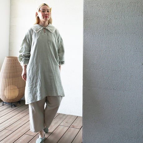 "DREAMER" kumori  mini dress - mint water