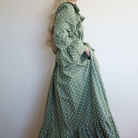 Dumpling　Dreamy　Dress - green