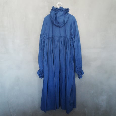 CANDY SLEEVE ANORAK？ DRESS - BLUE
