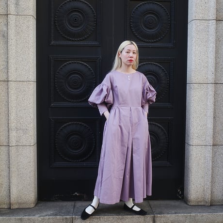 “BOUQUET” lots of little happiness DRESS - MURASAKI