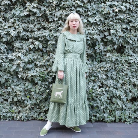 Dumpling　Dreamy　Dress - green