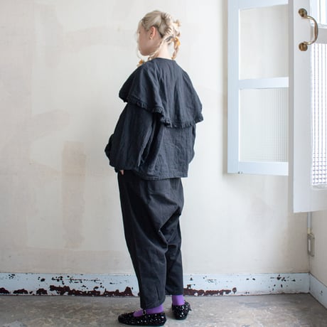 MANY MANY MOON PANTS - BLACK MOON