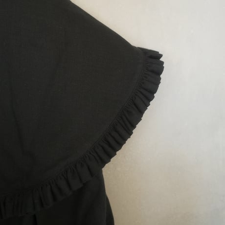 SHELTER BLOUSE - black hole