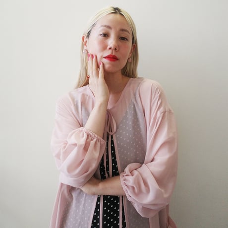 “TEA BREAK” 2WAY GOWN DRESS - pink