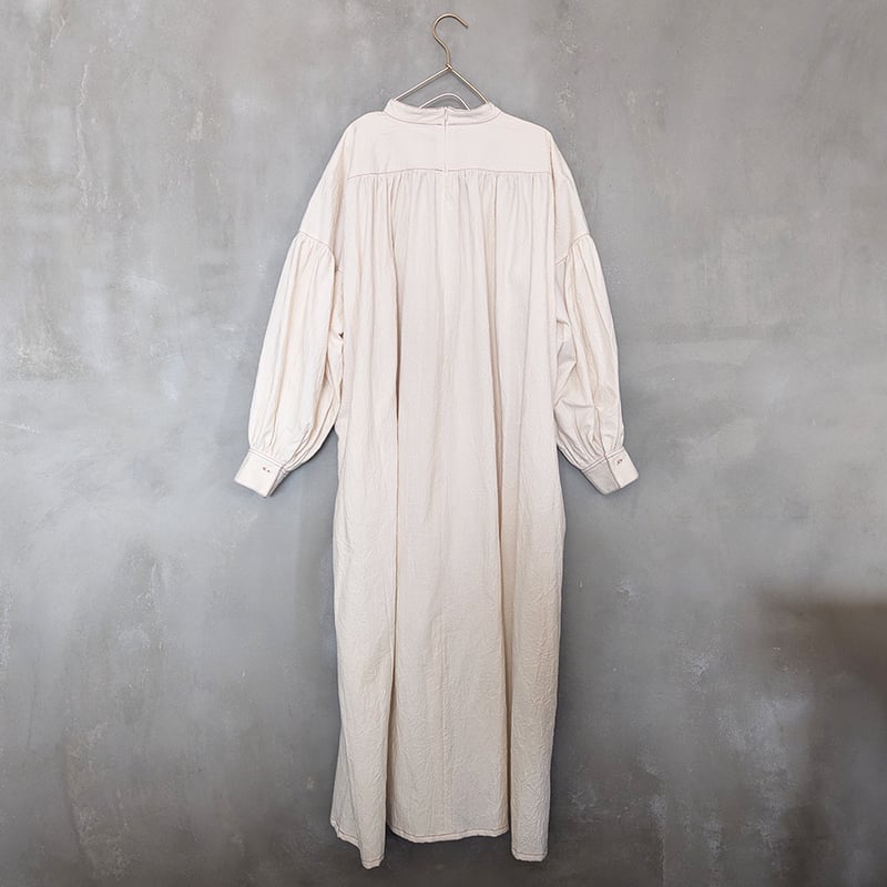 maddermadder ティータオルチュニックドレス NEIGHBOR'S TEA TOWEL DRESS - PINK | madder madder