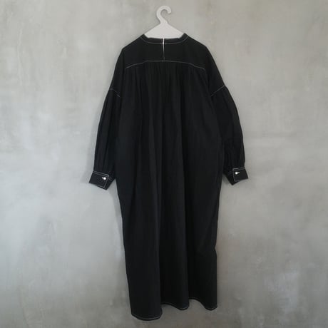 NEIGHBOR’S TEA TOWEL DRESS - BLACK