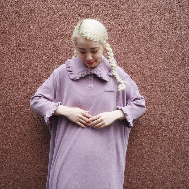 BATH TOWEL SET DRESS - PURPLE | madder madder