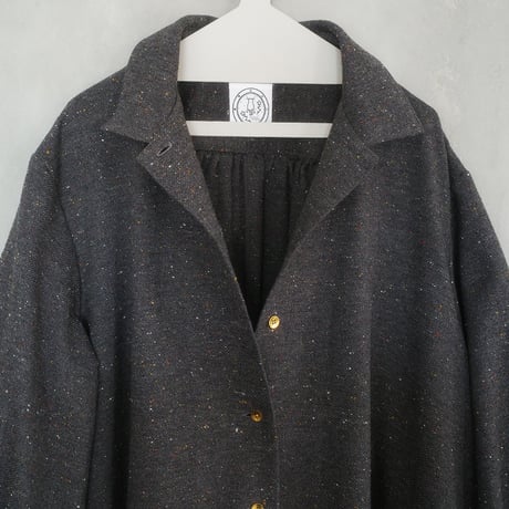 BIG BAAANG! WOOL COTTON  COAT DRESS