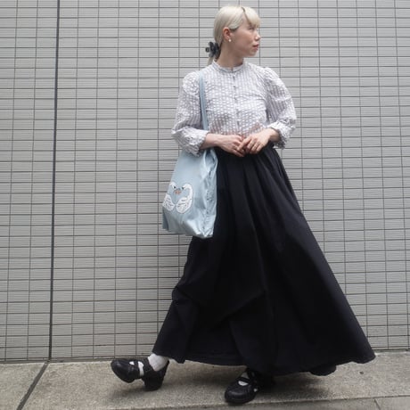 PARASOL STRIPES BLOUSE JACKET - cloudy gray