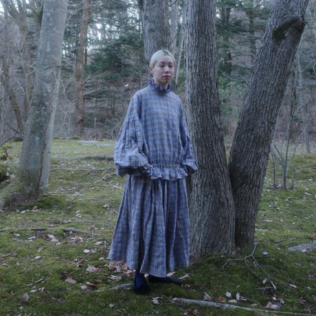 SEASON GAP LAB. check skirt-01