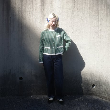 ON/OFF 182 BLOUSE JACKET - GREEN SMOOTHIE