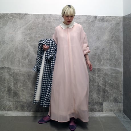 “TEA BREAK” 2WAY GOWN DRESS - pink