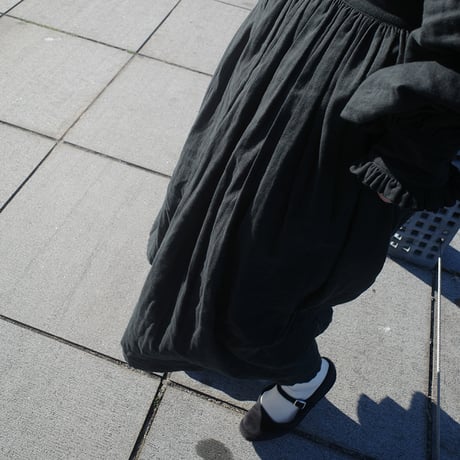 HARVEST FESTIVAL SKIRT - black hole