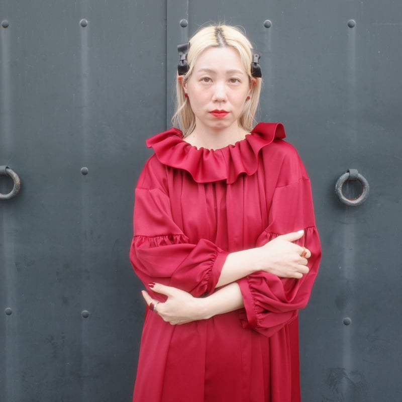 madder madder メロンソーダリボンドレス 