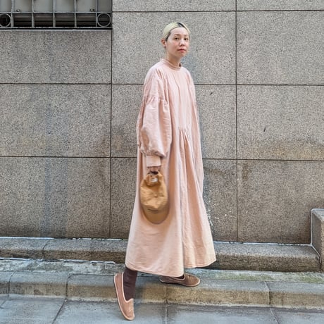 NEIGHBOR’S TEA TOWEL DRESS - PINK