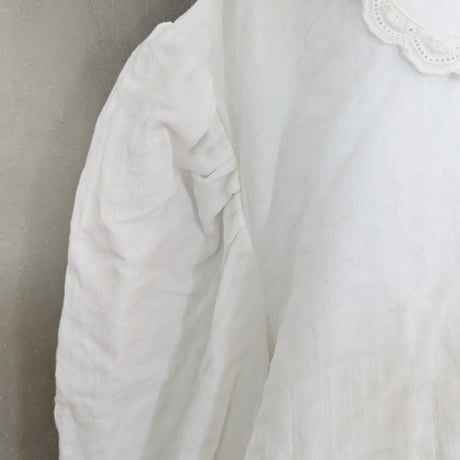 GO GO VINTAGE! BLOUSE - WHITE
