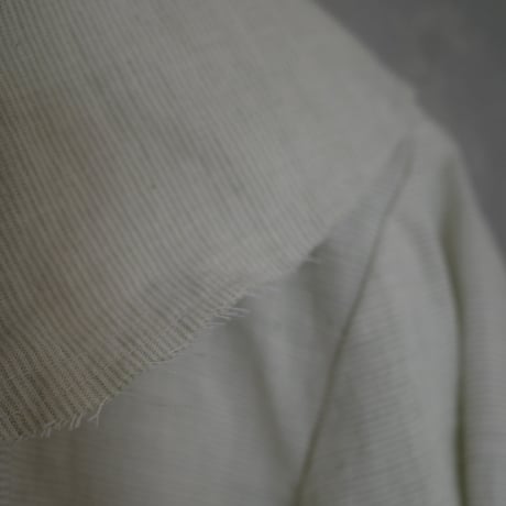 CANDY STRIPES big collar blouse - vanilla mint